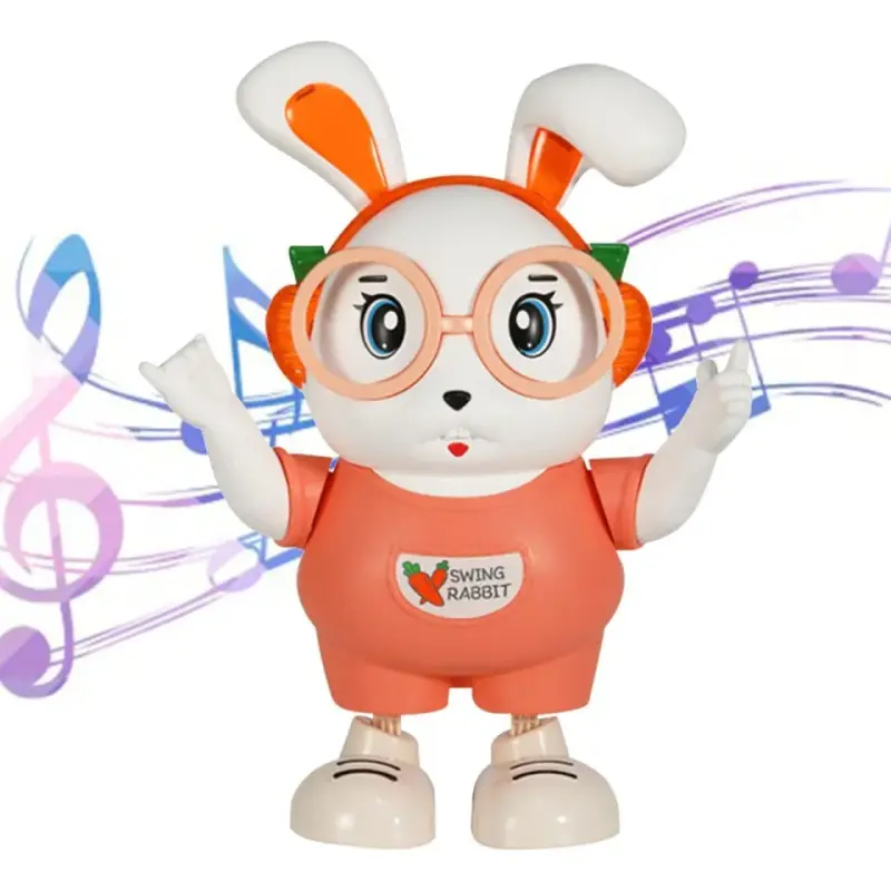Musical Swing Rabbit Dancing Toy সোনামণিদের ডান্সিং র্যাবিট খেলনা ।